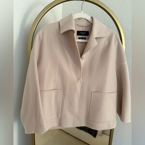 Weekend MaxMara Wool Light Pink Blazer